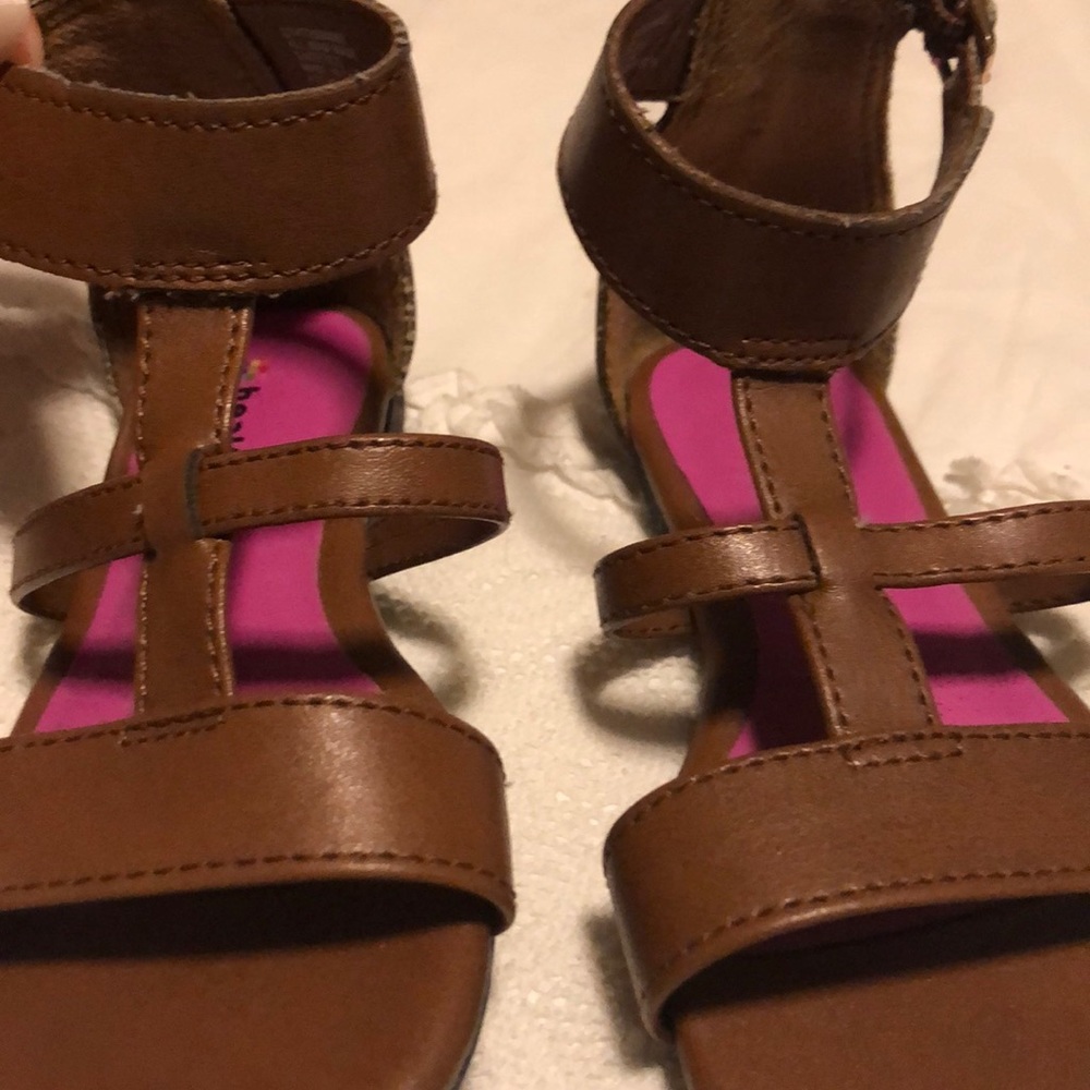 Like new brown gladiator sandals